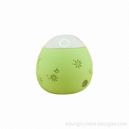 Ultrasonic Humidifier with 5V Rated Voltage, 60mL Capacity, Measures 82 x 82mm